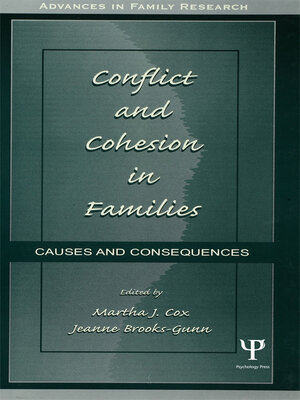 cover image of Conflict and Cohesion in Families